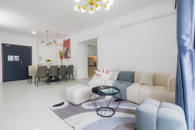 Habitación familiar Deluxe — Central Garden Apartment District 1